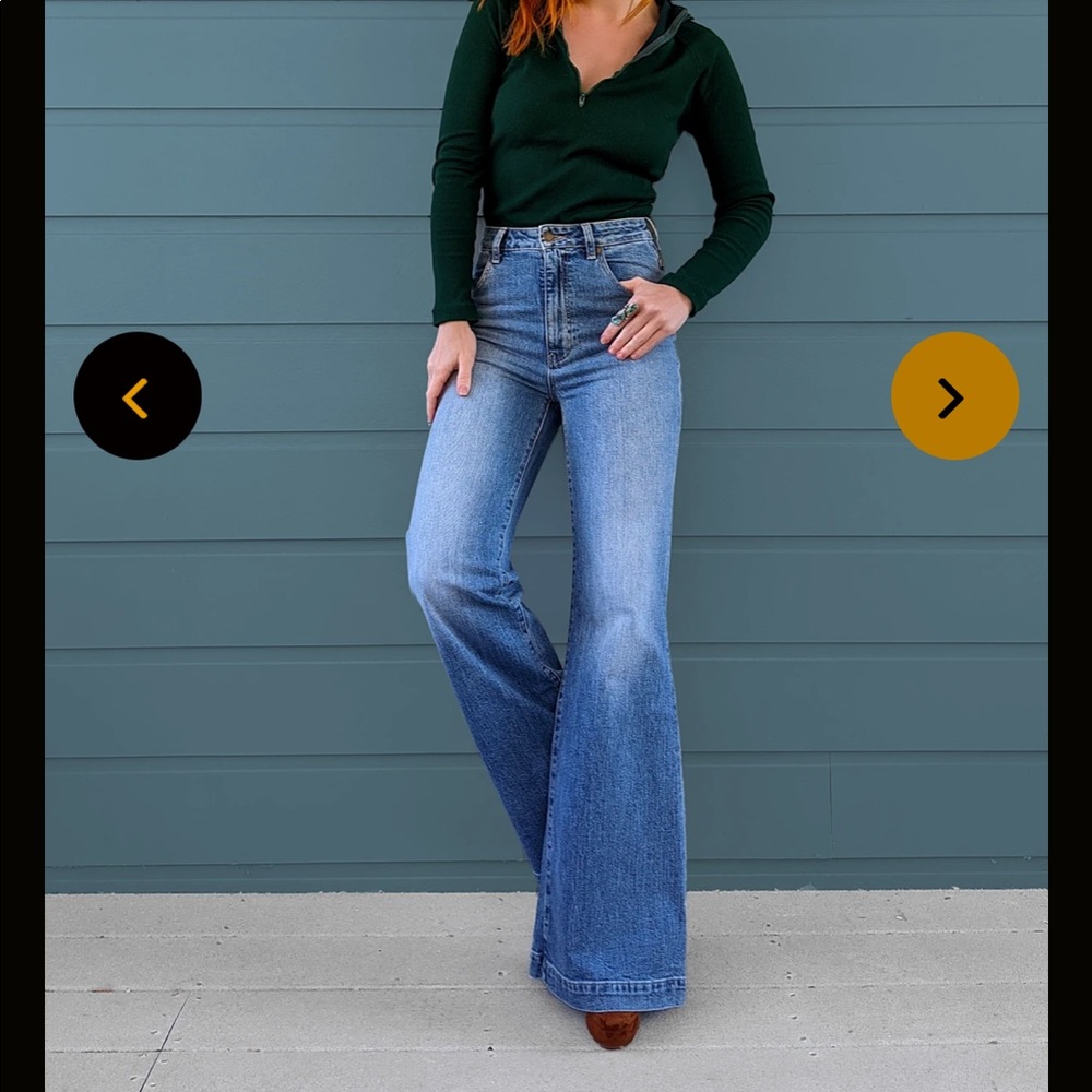 Eastcoast flare karen blue rolla jeans